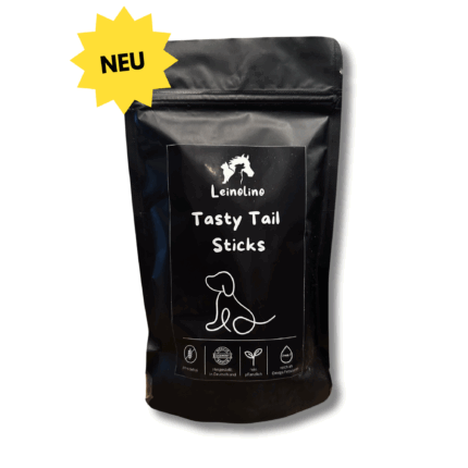 Tasty Tail Sticks von Leinolino – der natürliche Premium-Hundesnack aus der Lausitz.